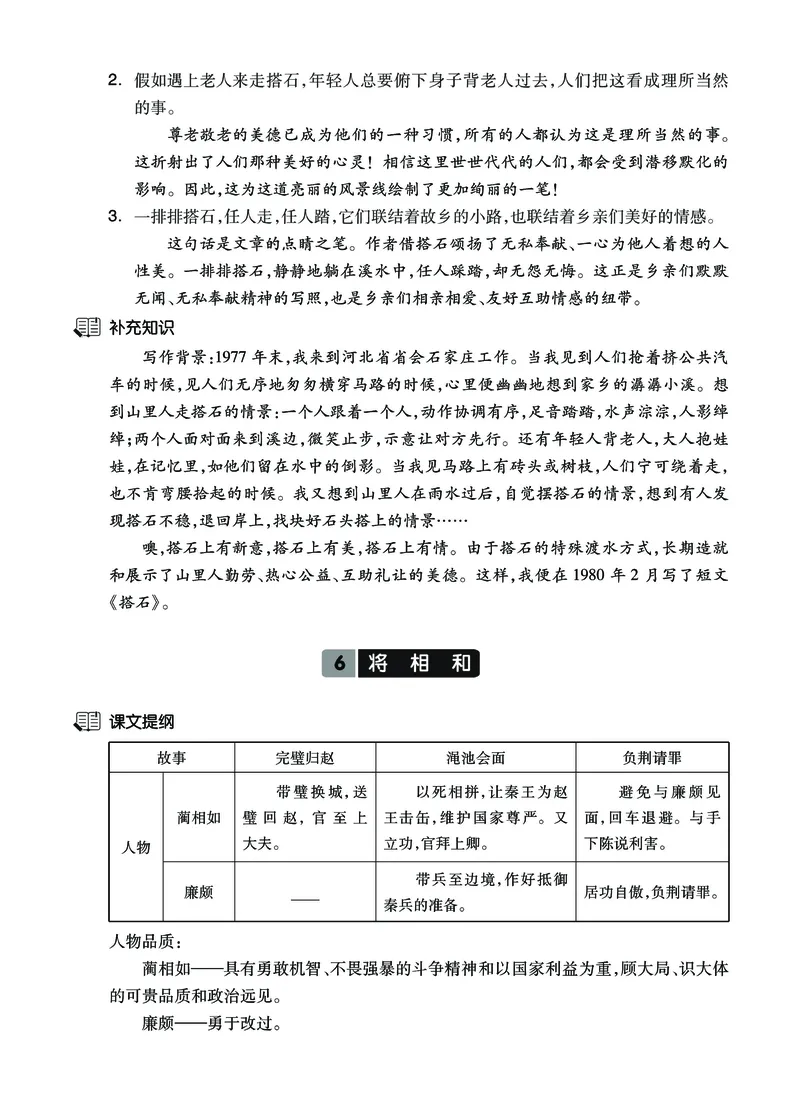 《五（上）语文课文知识梳理40页必背卷_小学1-6年级全科全套_1-6年级全科上册_五年级_五年级上语文_语文五上各课考点总结》第8页预览