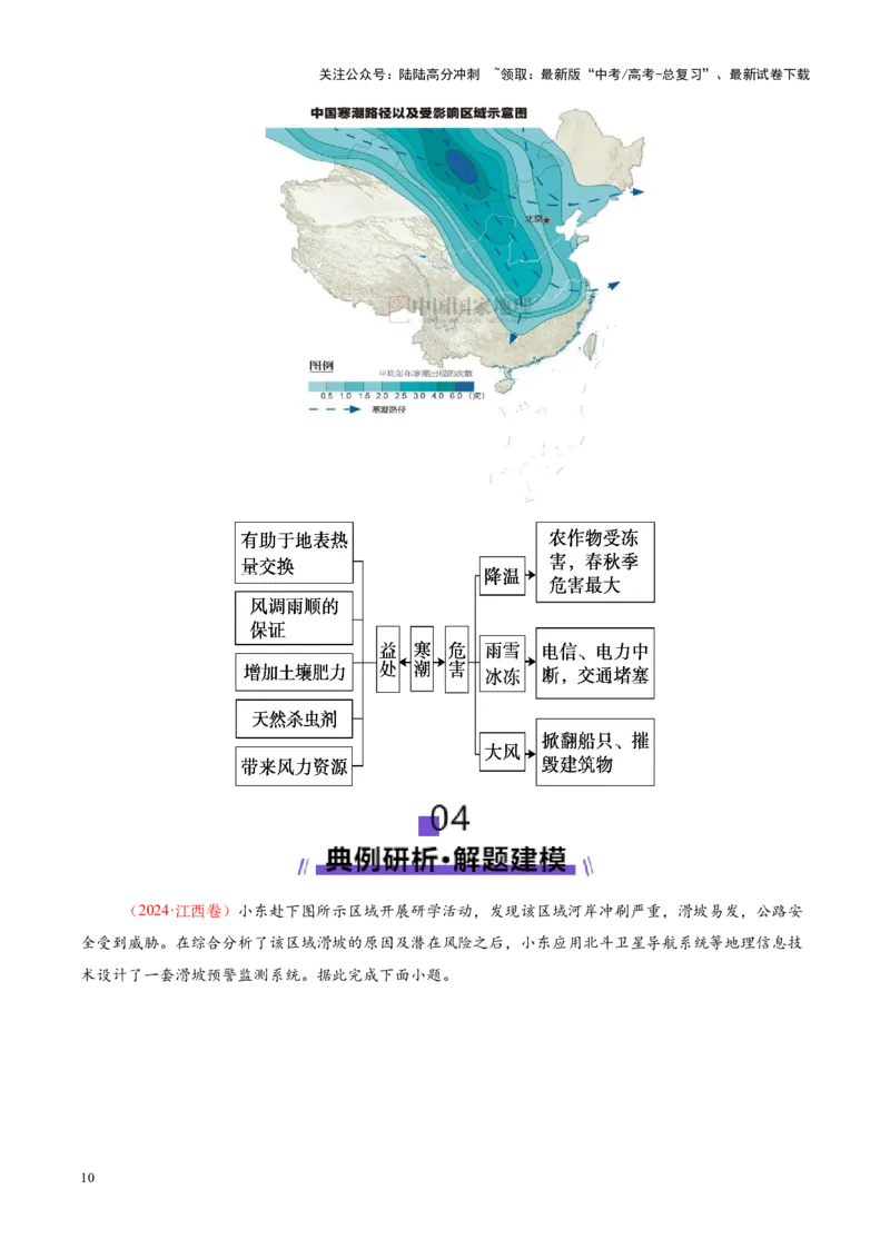 《专题07自然灾害（讲义）（学生版）_07-地理-高考总复习_二轮复习_2025年_2025年高考地理二轮复习课件+讲义+练习（新高考通用）_专题7自然灾害》第10页预览