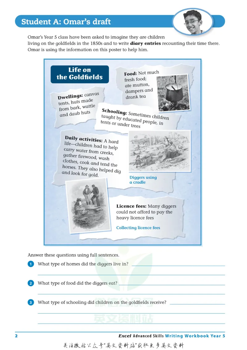 《Writing-Workbook-Year-5_小初高学习资料合集（每天更新）_国外原版英文教辅汇总_澳大利亚写作练习册WritingWorkbook六册》第9页预览