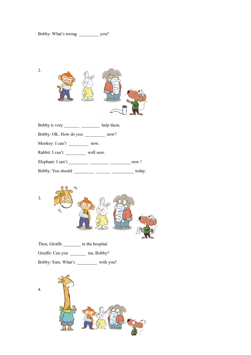 《Unit4Cartoontime（练习及解析）-译林版（三起）-五年级英语下册_小学1-6年级全科全套_1-6年级全科下册_五年级_五年级下英语_3-10-6、小学五年级英语下册_译林版_课时练》第2页预览