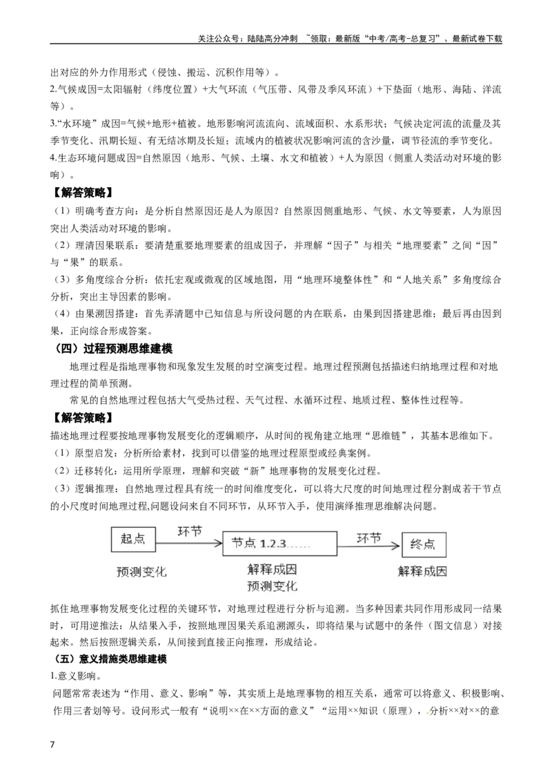 《专题10地理综合题的有效策略（原卷版）_07-地理-高考总复习_二轮复习_2024年_2024高考地理二轮复习热点题型归纳与变式演练解题电子版_资料》第7页预览