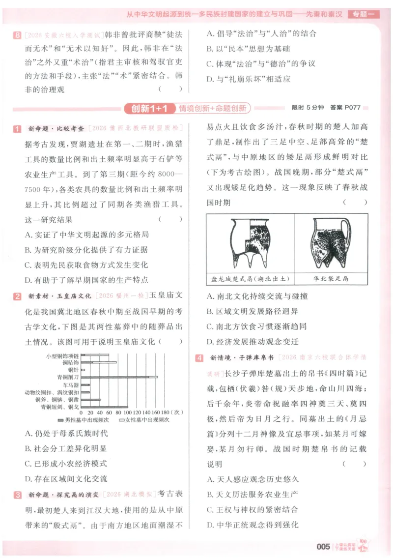 《高考基础练_小初高学习资料合集（每天更新）_2027版《天星高考基础双练》_2027版高考《天星基础双练》高考基础练+教材基础练（历史）》第9页预览