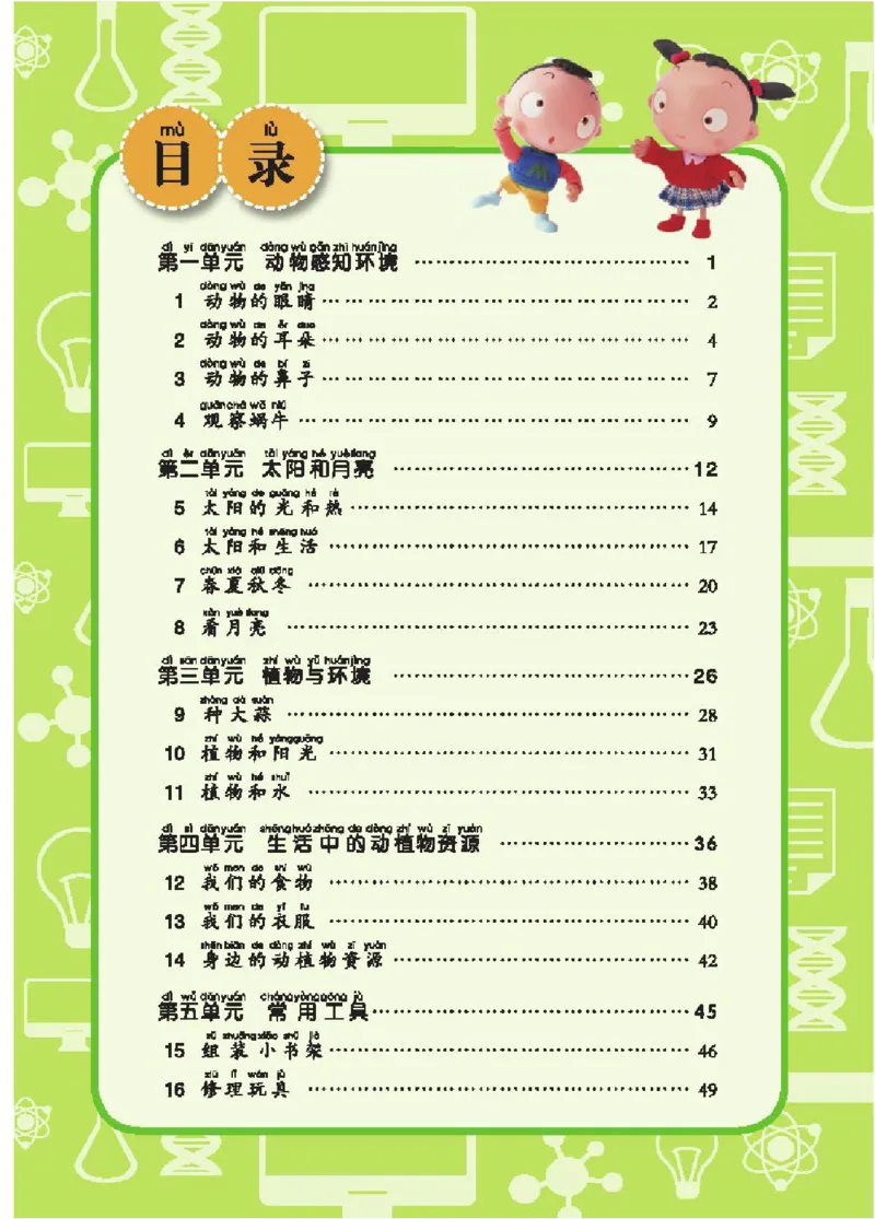 《五制二上教材_小学1-6年级全科全套_2025更新专题（含教材）_寒假预复习必备资料2024新版小学教材电子版_小学科学_青岛版（无水印）_五制》第6页预览