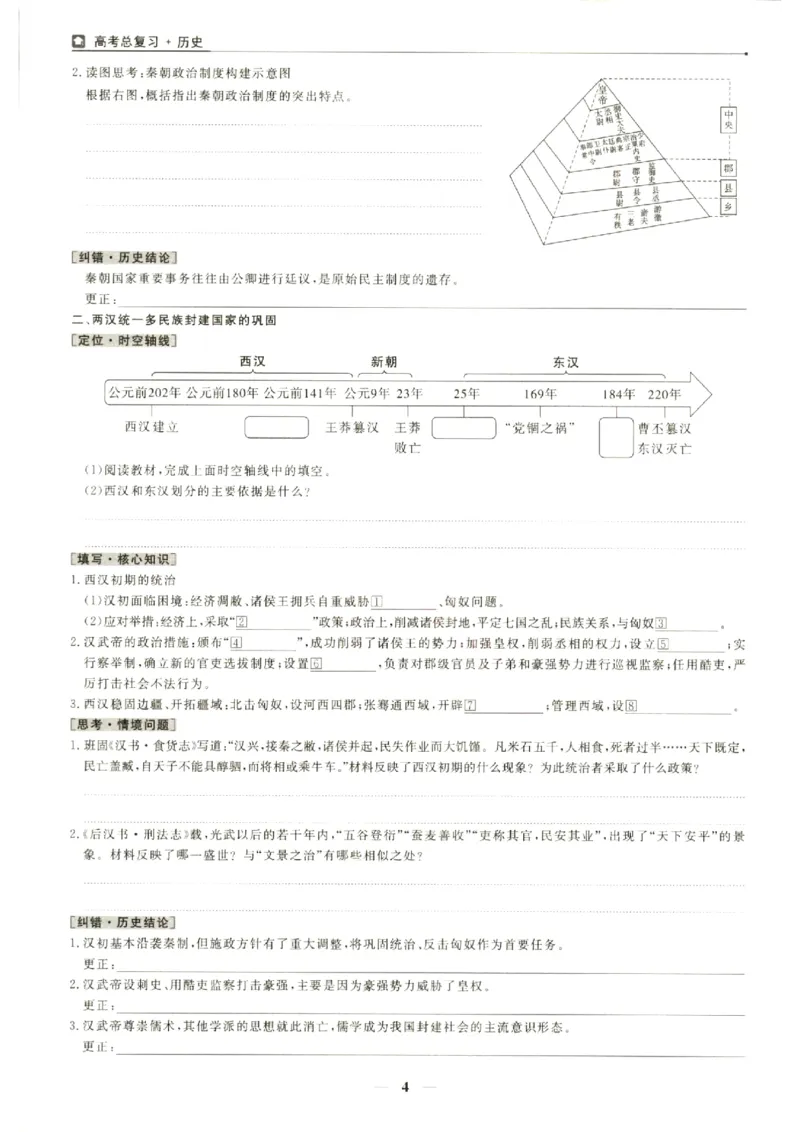 《优化方案-高考总复习-历史(通史融合版)-核心知识默背手册_小初高学习资料合集（每天更新）_2027版《优化方案》高考总复习》第6页预览