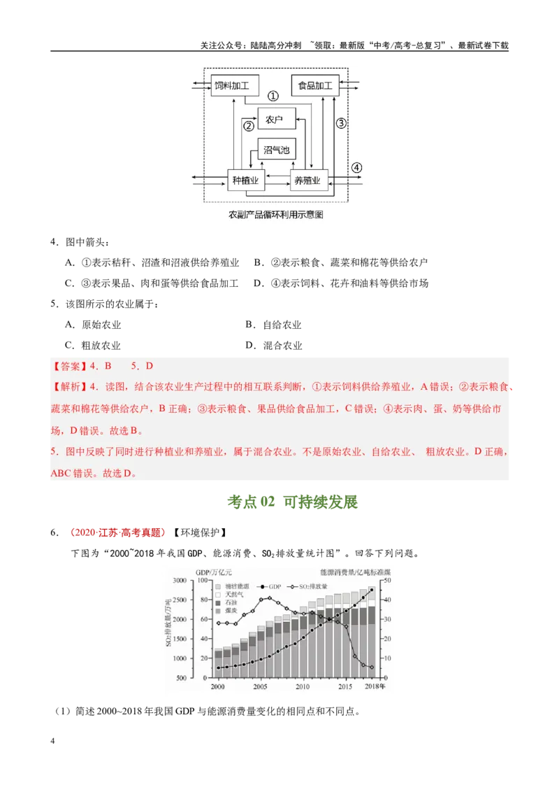 《专题13环境与发展-（解析版）_07-地理-高考总复习_专项复习_2025年_十年（2015-2024）高考地理真题分类汇编（全国通用）》第4页预览