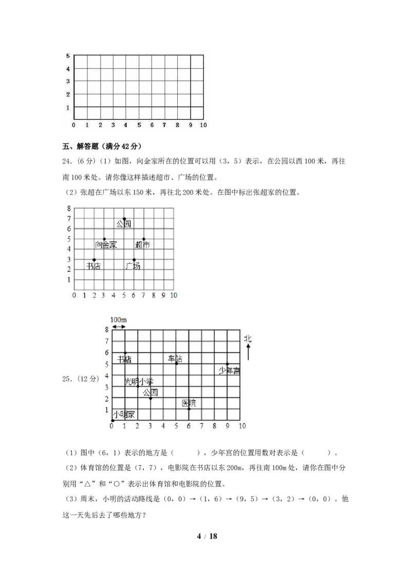 《五（上）数学（人教版）常考易错题-第二单元_小学1-6年级全科全套_1-6年级全科上册_五年级_五年级上数学_A五年级数学（人教版）_人教数学五上单元测试》第4页预览
