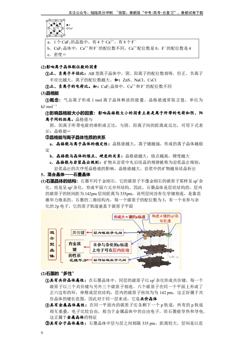 《第29讲晶体结构与性质-（学生版）_05-化学-高考总复习_一轮复习_2024年_2024年高考化学精准一轮复习讲义_资料》第9页预览