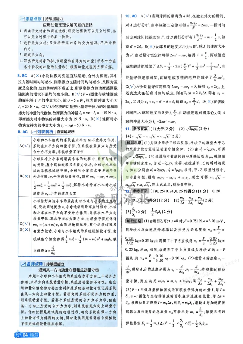 《2026《天星单元双测卷》物理选修1解析册_2026天星单元双测卷（语数英物选修1）_2026天星单元双测卷物理选修1》第6页预览
