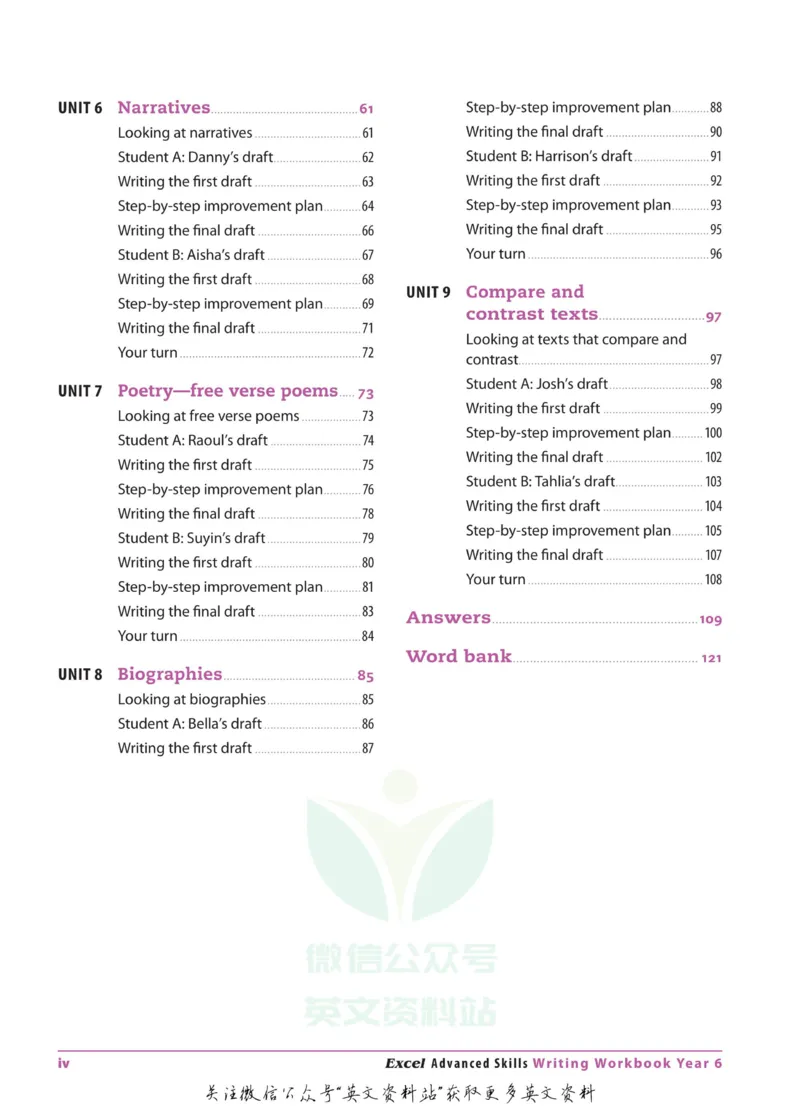 《Writing-Workbook-Year-6_小初高学习资料合集（每天更新）_国外原版英文教辅汇总_澳大利亚写作练习册WritingWorkbook六册》第5页预览