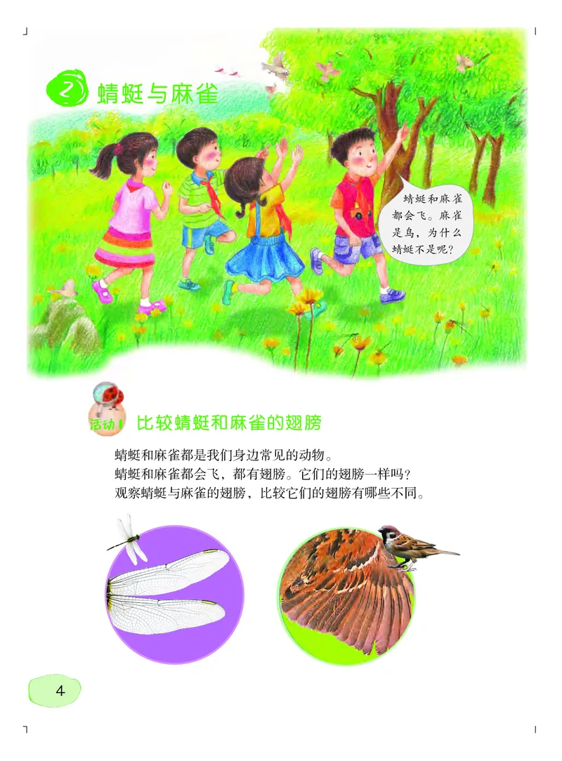 《义务教育教科书科学三年级上册_小学1-6年级全科全套_2025更新专题（含教材）_寒假预复习必备资料2024新版小学教材电子版_小学科学_粤教版（无水印）》第9页预览