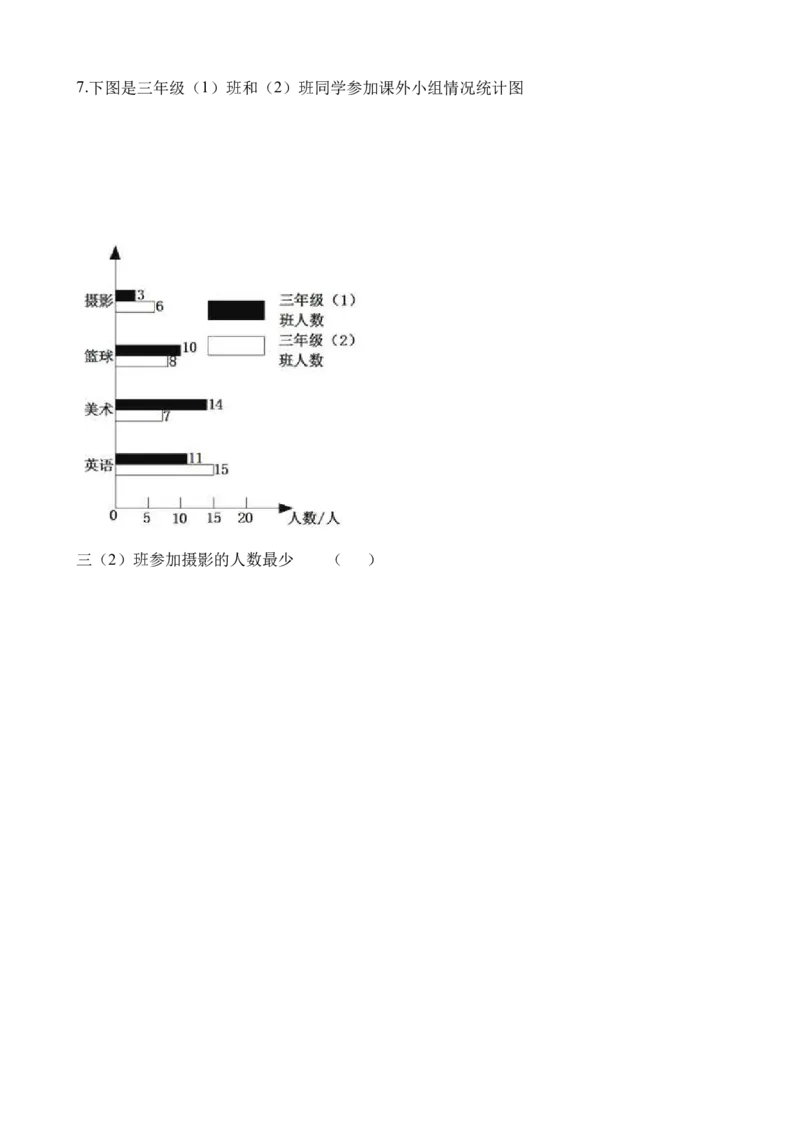 《五年级下册数学一课一练-6.2发豆芽∣西师大版（2014秋）（含解析）_小学1-6年级全科全套_1-6年级全科下册_五年级_五年级下数学_数学五下西师版(1)》第9页预览