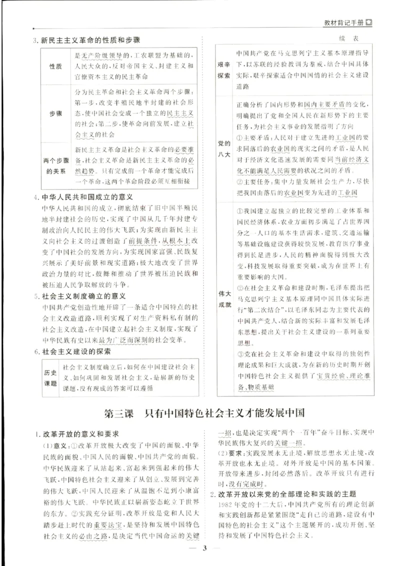 《优化方案-高考总复习-政治(新高考)-教材背记手册_小初高学习资料合集（每天更新）_2027版《优化方案》高考总复习》第5页预览