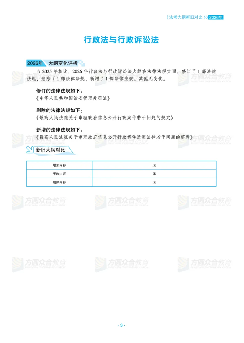 《众合教育2026年法考大纲变化速递_2026法考客观_2026法考客观_众-H》第5页预览