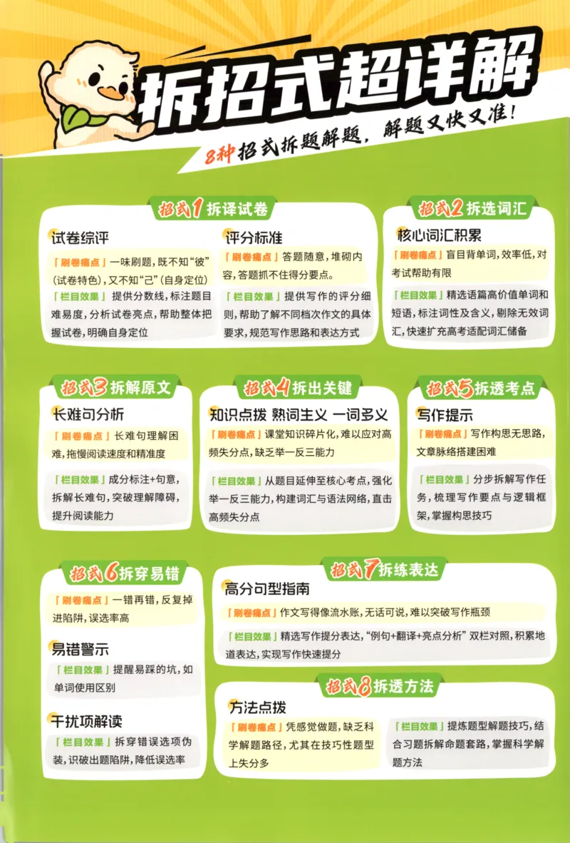 《答案_2027版《高考必刷卷42套》_2027版高考《必刷卷42套》高考上分模拟卷（英语）通用版》第2页预览
