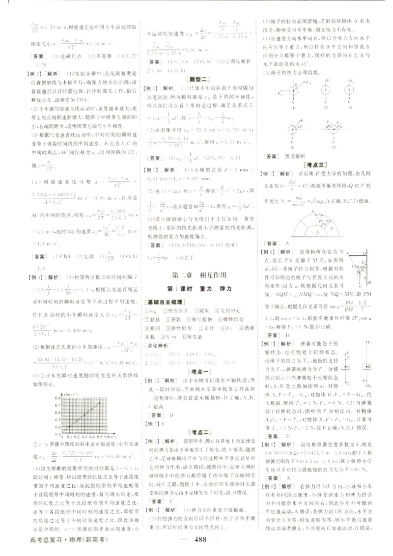 《优化方案-高考总复习-物理(新高考)-参考答案_小初高学习资料合集（每天更新）_2027版《优化方案》高考总复习》第6页预览