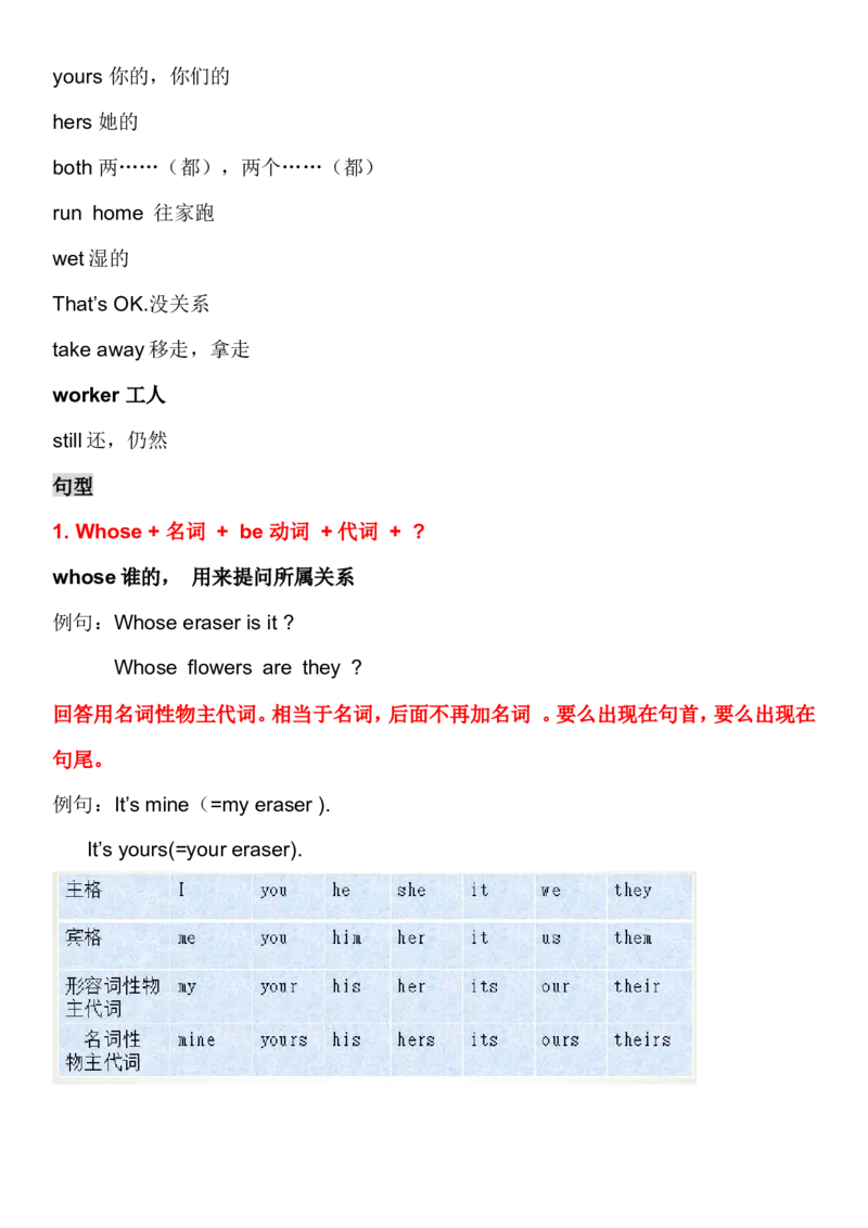 《五（上）英语（外研一起）全册知识点汇总_小学1-6年级全科全套_1-6年级全科上册_五年级_五年级上英语_A五年级英语（外研一起）_外研一起英语五上知识总结》第8页预览