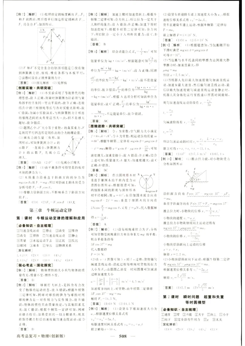 《优化方案-高考总复习-物理(创新版)-参考答案_小初高学习资料合集（每天更新）_2027版《优化方案》高考总复习》第10页预览