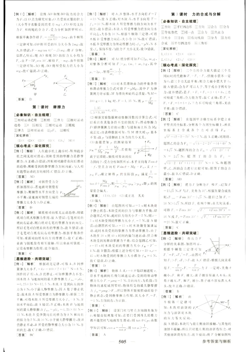 《优化方案-高考总复习-物理(创新版)-参考答案_小初高学习资料合集（每天更新）_2027版《优化方案》高考总复习》第7页预览