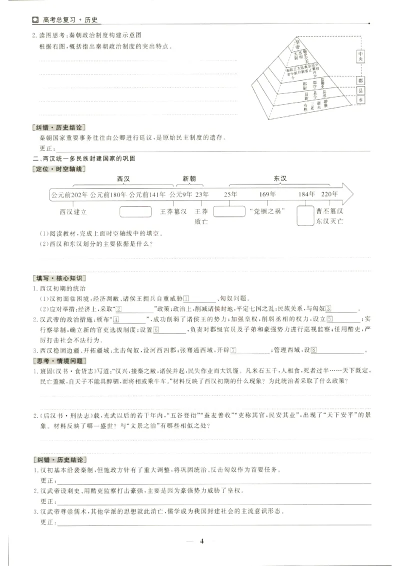 《优化方案-高考总复习-历史(部编版新课程)-核心知识默背手册_小初高学习资料合集（每天更新）_2027版《优化方案》高考总复习》第6页预览