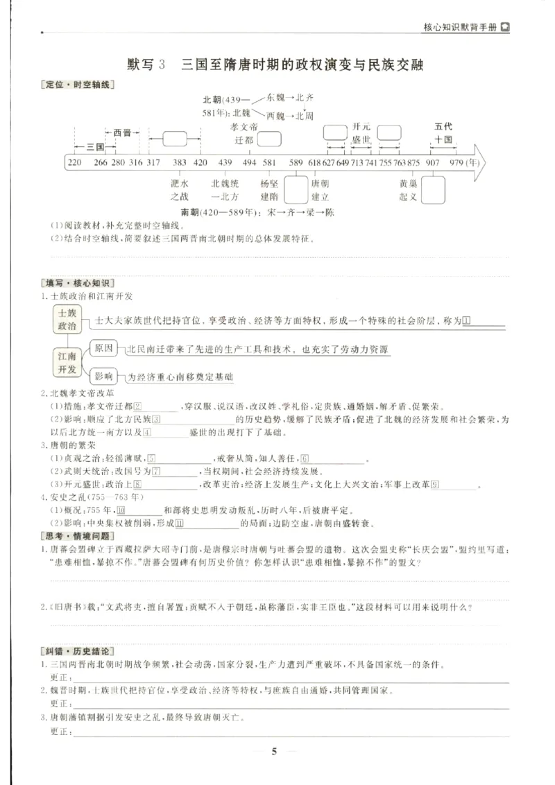 《优化方案-高考总复习-历史(部编版新课程)-核心知识默背手册_小初高学习资料合集（每天更新）_2027版《优化方案》高考总复习》第7页预览