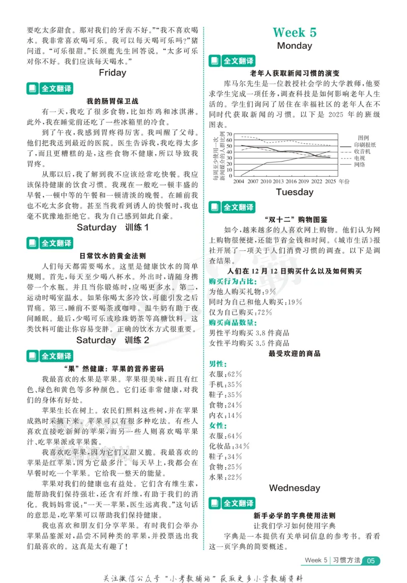 《《5星学霸阅读英语100篇》4年级全文翻译(1)_小初高学习资料合集（每天更新）_小学英语学习资料大合集_5星学霸阅读英语100篇》第5页预览