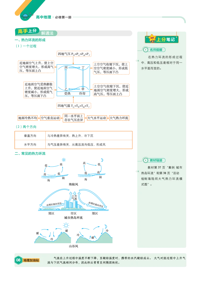 《上分手册-地理必修第一册RJ-金考卷单元双测卷_2024天星高中单元双测卷上分手册》第8页预览