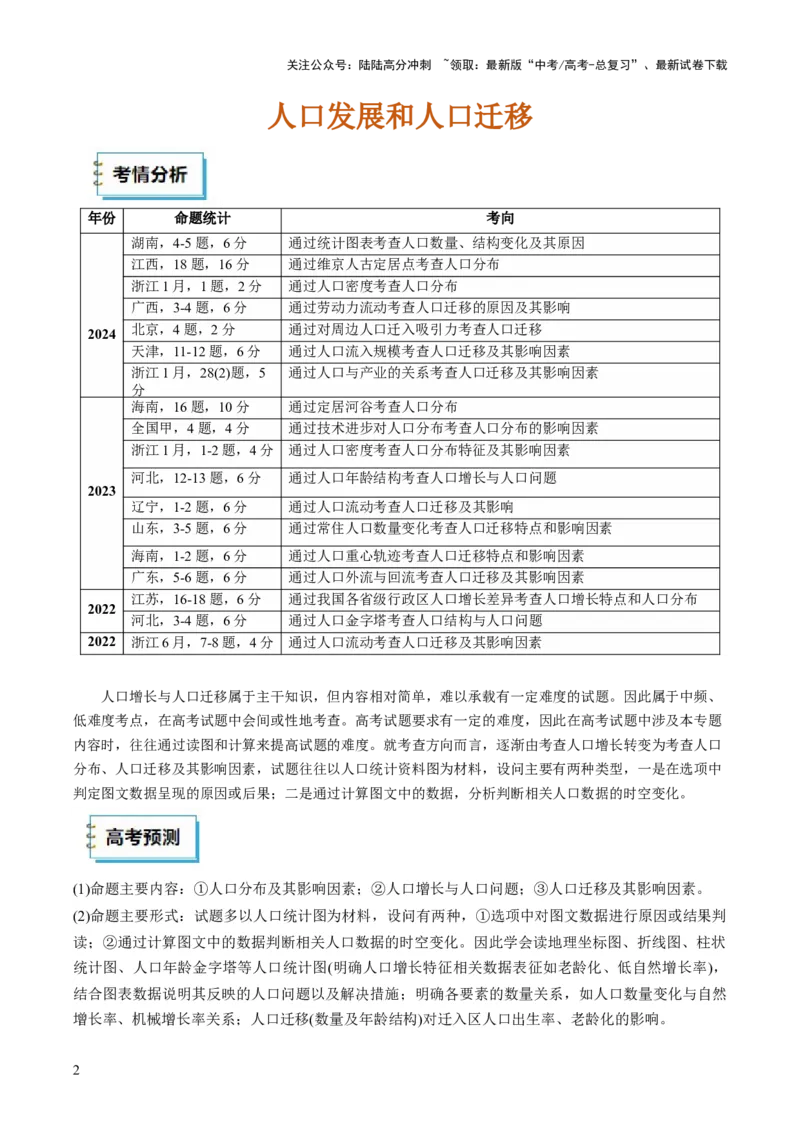 《地理（二）-2025年高考考前20天终极冲刺攻略_07-地理-高考总复习_三轮冲刺_2025年高考地理考前20天终极冲刺攻略》第3页预览