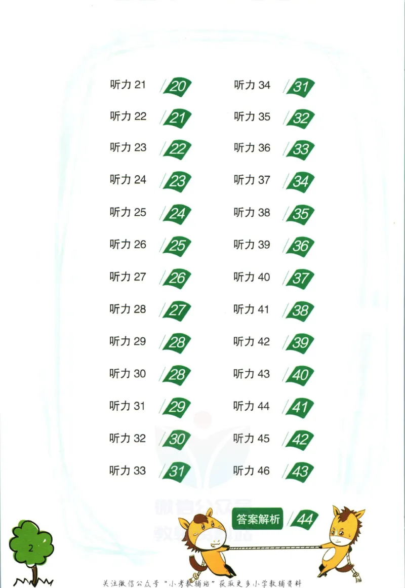 《新黑马阅读英语听力训练六年级_小初高学习资料合集（每天更新）_小学英语学习资料大合集_新黑马阅读·英语听力训练》第10页预览