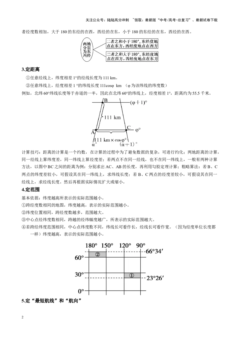 《秘籍04考前必背自然地理38个原理与规律-（新高考通用）_07-地理-高考总复习_专项复习_2025年_2025年高考地理抢押秘籍（黑吉辽蒙专用）》第2页预览