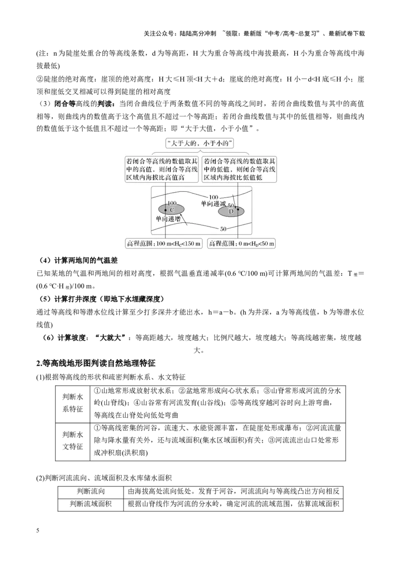 《秘籍04考前必背自然地理38个原理与规律-（新高考通用）_07-地理-高考总复习_专项复习_2025年_2025年高考地理抢押秘籍（黑吉辽蒙专用）》第5页预览