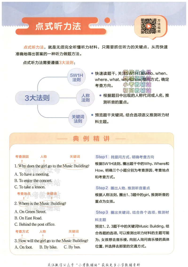 《星火英语听力训练100篇五年级_小初高学习资料合集（每天更新）_星火英语《小学英语听力训练100篇》》第3页预览
