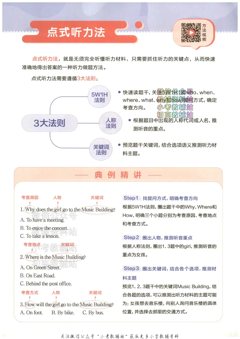 《星火英语听力训练100篇三年级_小初高学习资料合集（每天更新）_星火英语《小学英语听力训练100篇》》第3页预览
