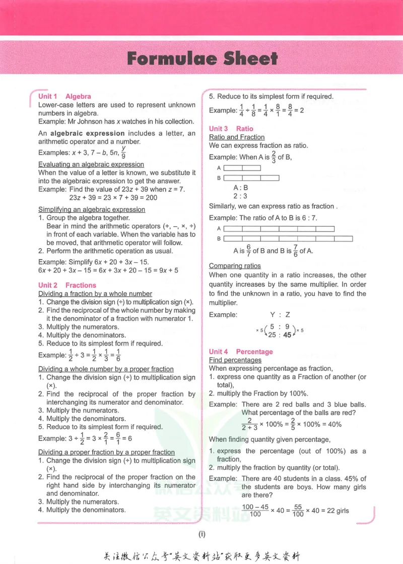 《新加坡SAPLearningMathematics数学教材小学6级_小初高学习资料合集（每天更新）_国外原版英文教辅汇总_新加坡SAP系列_新加坡SAPLearningMathematics数学教材》第10页预览
