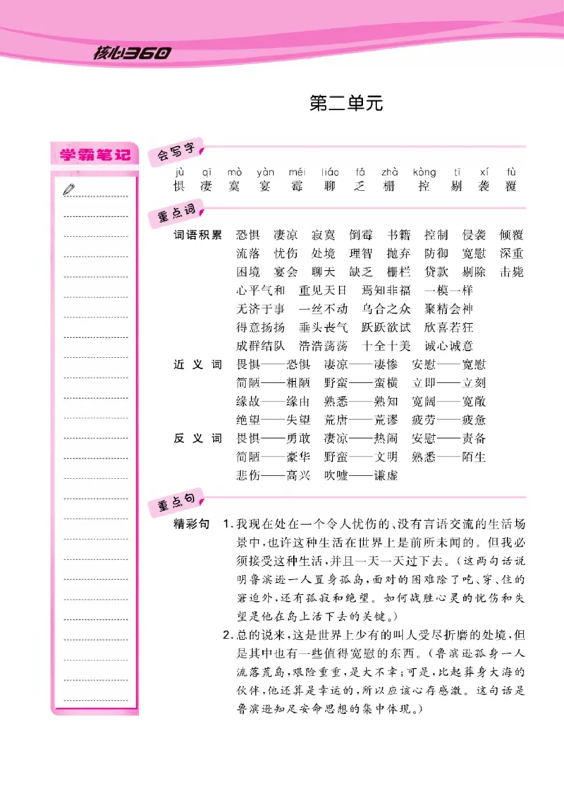 《语文6年级1-6单元课堂知识清单_小学1-6年级全科全套_1-6年级全科下册_六年级_语文_语文六下知识点》第4页预览