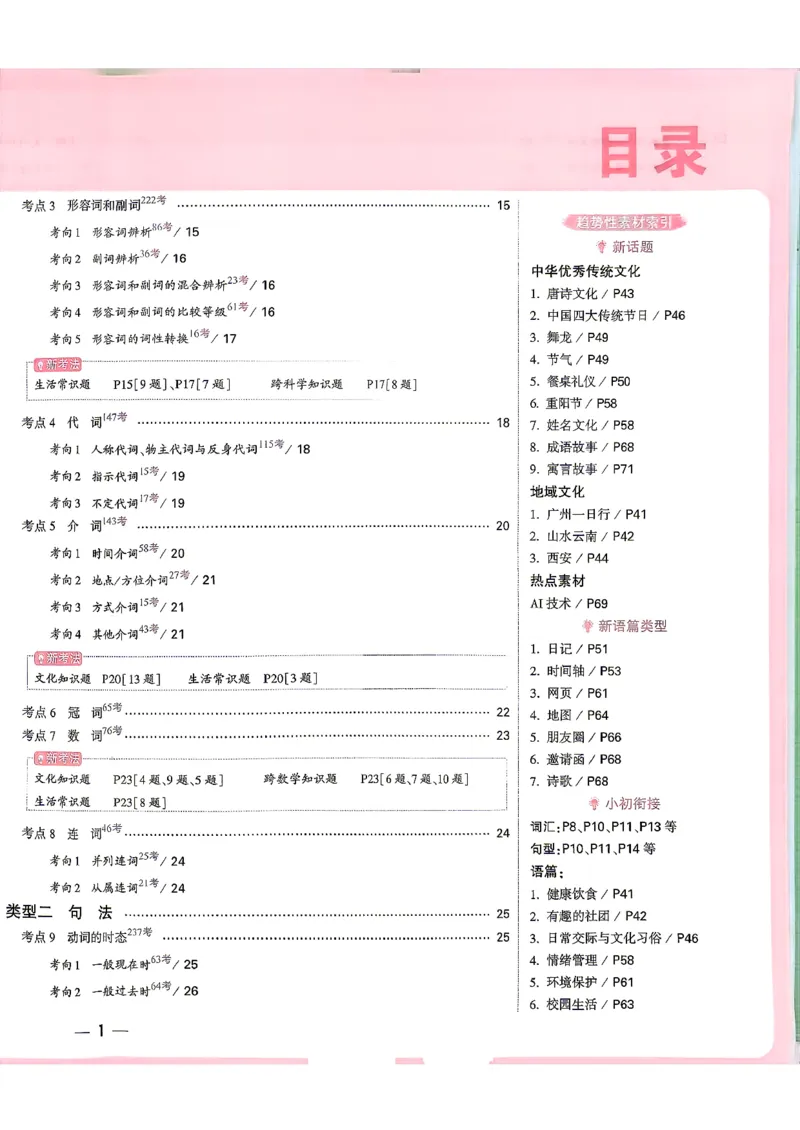 《英语主书a4_2027小白鸥小升初分类真题_分类卷_2027小白鸥分类卷英语a4》第3页预览