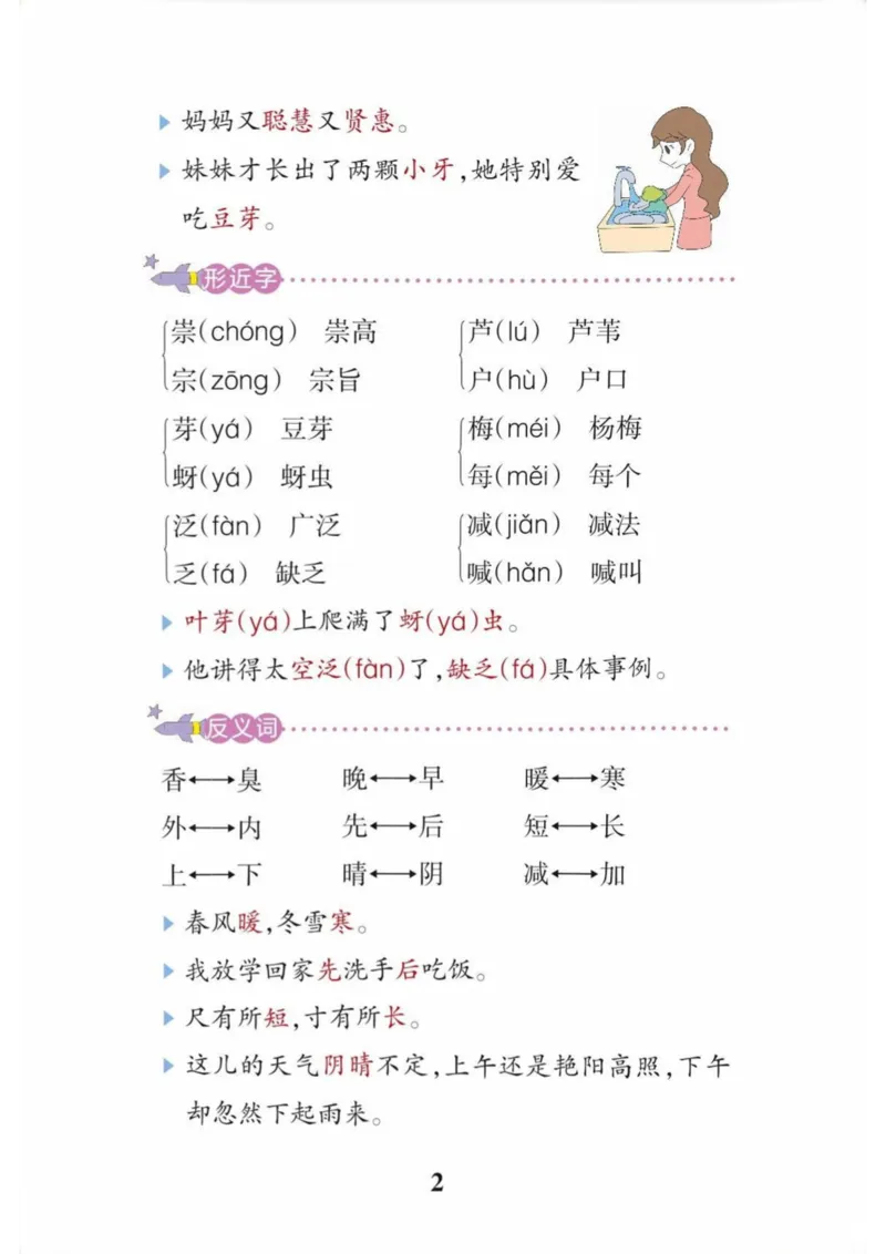 《三年级语文下册学霸笔记（1-4单元）_小学1-6年级全科全套_1-6年级全科下册_三年级_三年级下语文_语文三下每课考点总结》第2页预览