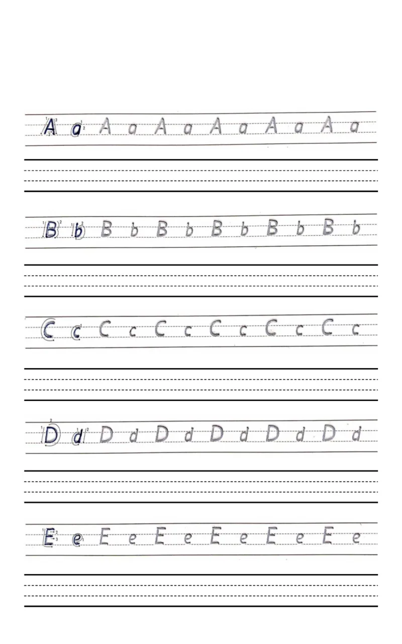 《幼小衔接衡水字母字帖小册子_小学1-6年级全科全套_1-6年级全科上册_一年级_幼小衔接暑假作业_幼小衔接字帖》第3页预览