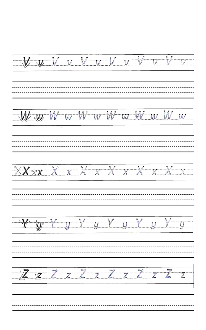 《幼小衔接衡水字母字帖小册子_小学1-6年级全科全套_1-6年级全科上册_一年级_幼小衔接暑假作业_幼小衔接字帖》第7页预览
