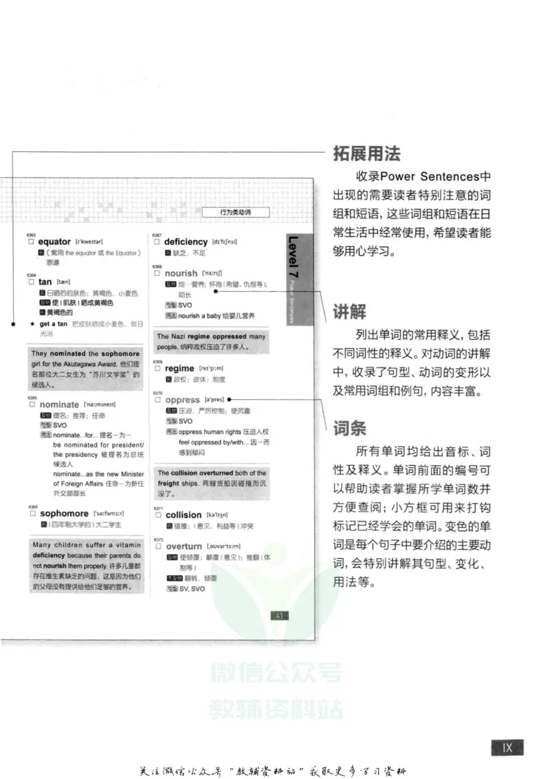 《终极英语单词12000畅读英文报刊3000词_003_小学1-6年级全科全套_2024更新专题_小学英语专题资料_终极英语单词12000》第10页预览