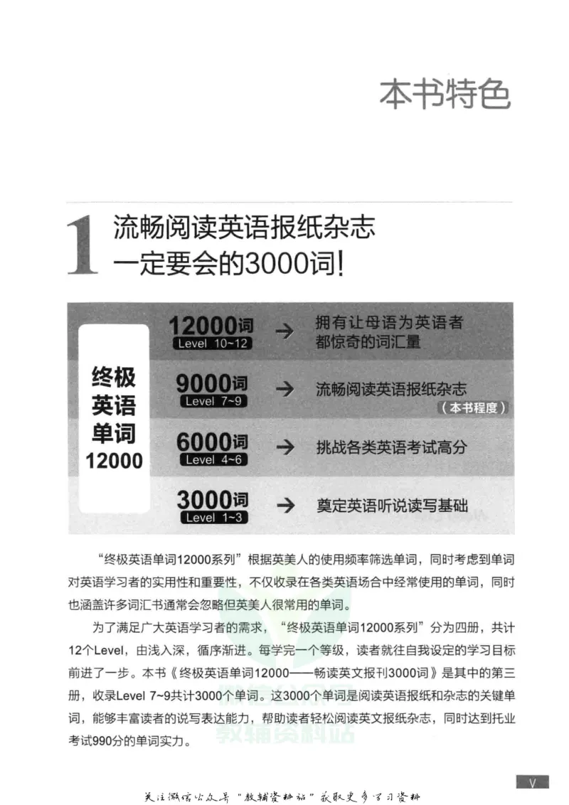 《终极英语单词12000畅读英文报刊3000词_003_小学1-6年级全科全套_2024更新专题_小学英语专题资料_终极英语单词12000》第6页预览