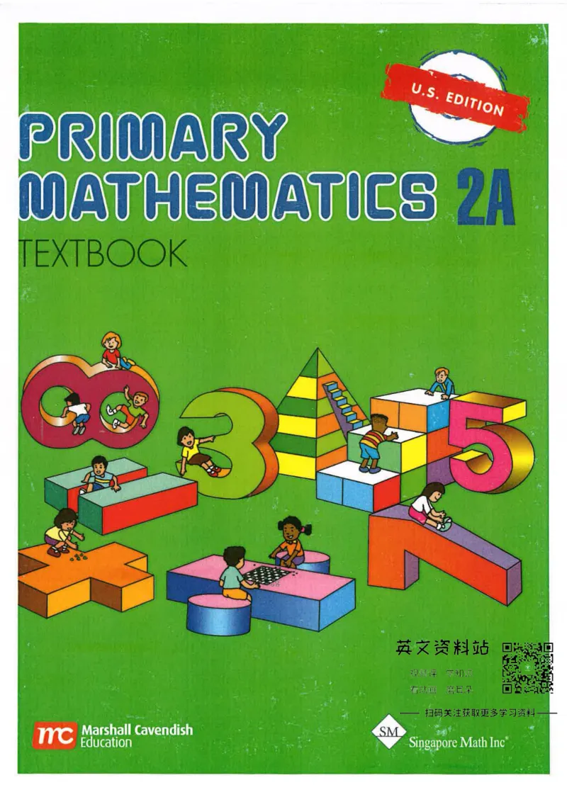 《新加坡PrimaryMathematics2ATextbook_小初高学习资料合集（每天更新）_国外原版英文教辅汇总_新加坡小学数学PrimaryMathematics》第1页预览