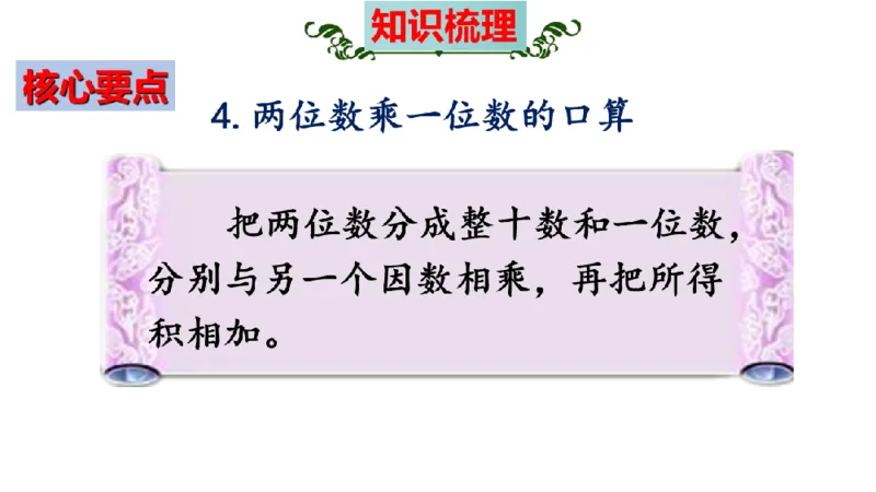 《三（上）数学（北师大版）第4单元《乘与除》高效培优知识梳理_小学1-6年级全科全套_1-6年级全科上册_三年级_数学_三年级数学（北师大版）_北师大数学三上知识总结》第8页预览