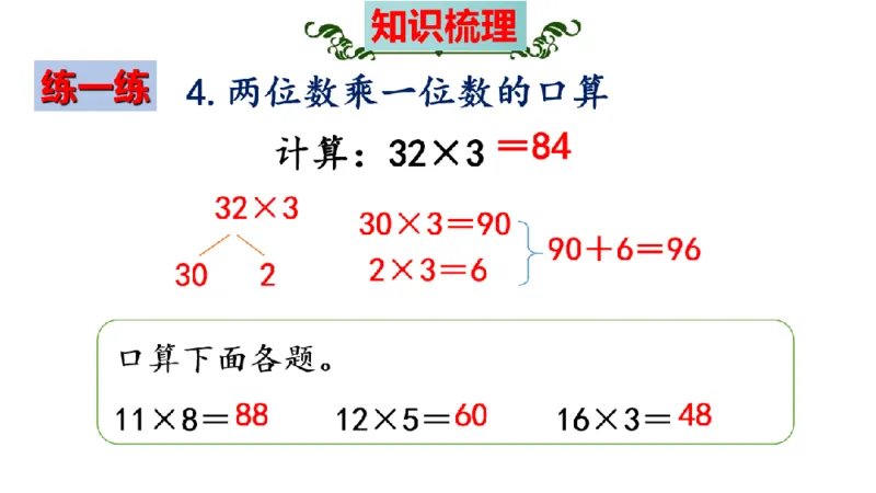 《三（上）数学（北师大版）第4单元《乘与除》高效培优知识梳理_小学1-6年级全科全套_1-6年级全科上册_三年级_数学_三年级数学（北师大版）_北师大数学三上知识总结》第9页预览