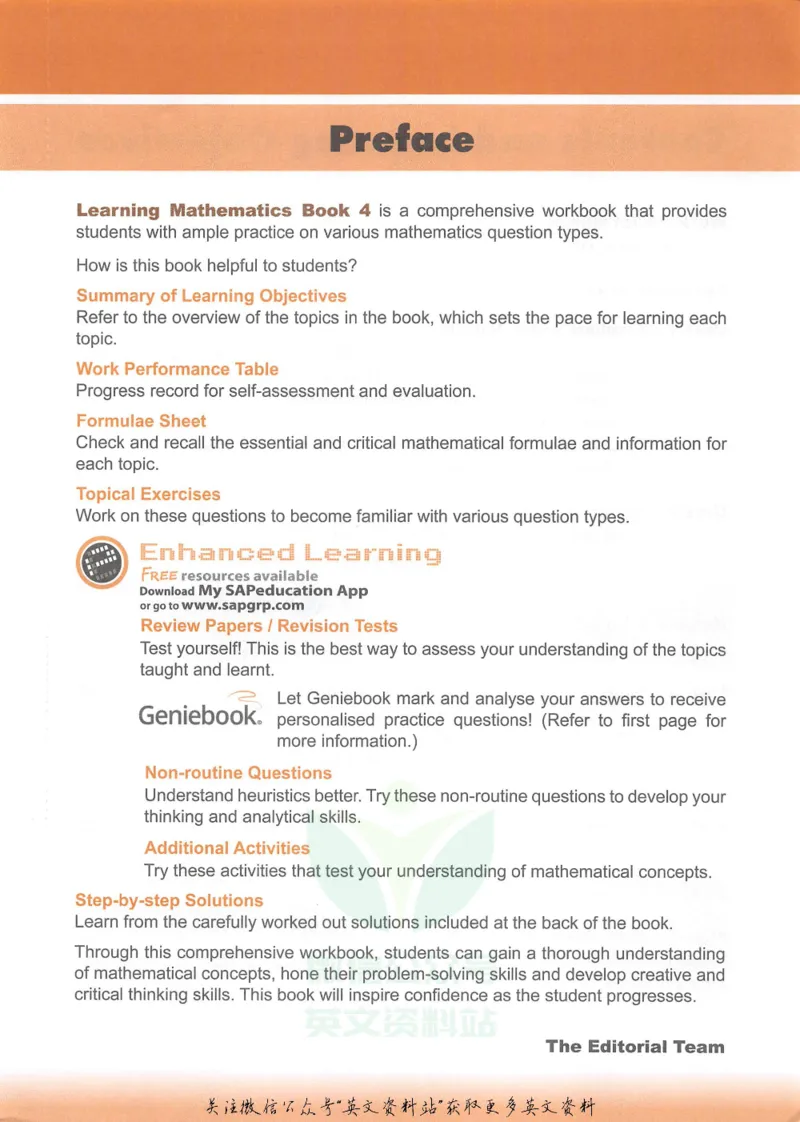 《新加坡SAPLearningMathematics数学教材小学4级_小初高学习资料合集（每天更新）_国外原版英文教辅汇总_新加坡SAP系列_新加坡SAPLearningMathematics数学教材》第4页预览