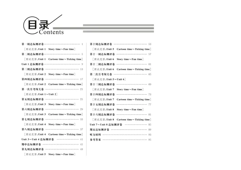 《状元大考卷四年级下册英语译林版_小学1-6年级全科全套_1-6年级全科下册_四年级_四年级下英语_英语四下译林版》第1页预览