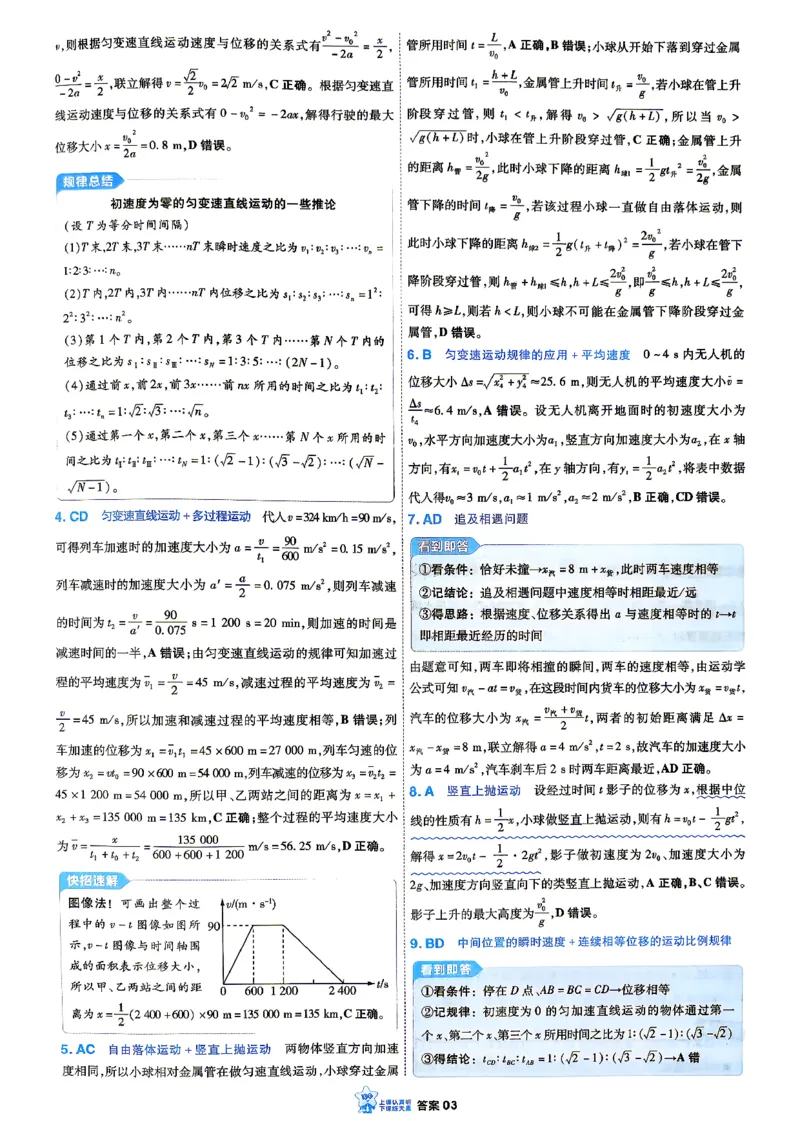 《小题狂练_答案解析_小初高学习资料合集（每天更新）_2027版《天星高考小题狂练》_4-物理小题狂练27版》第6页预览