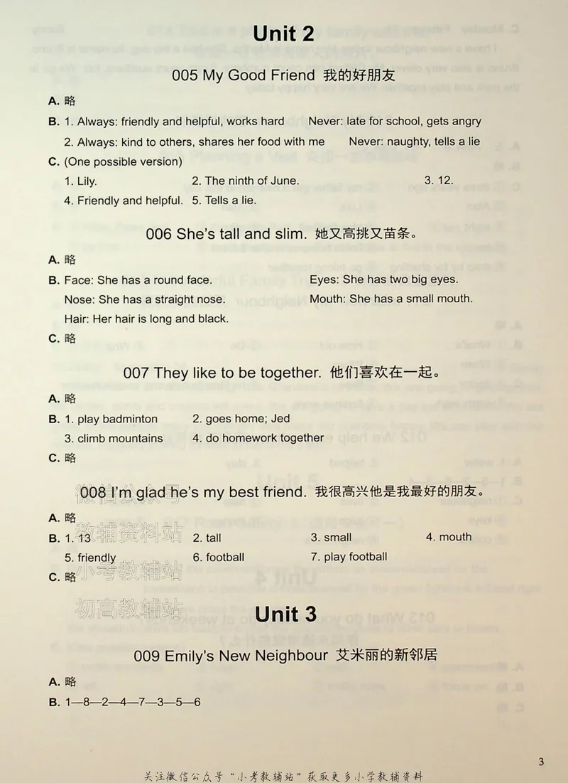 《写霸小学英语写作128篇六年级答案_小初高学习资料合集（每天更新）_写霸（小学英语写作128篇）》第3页预览