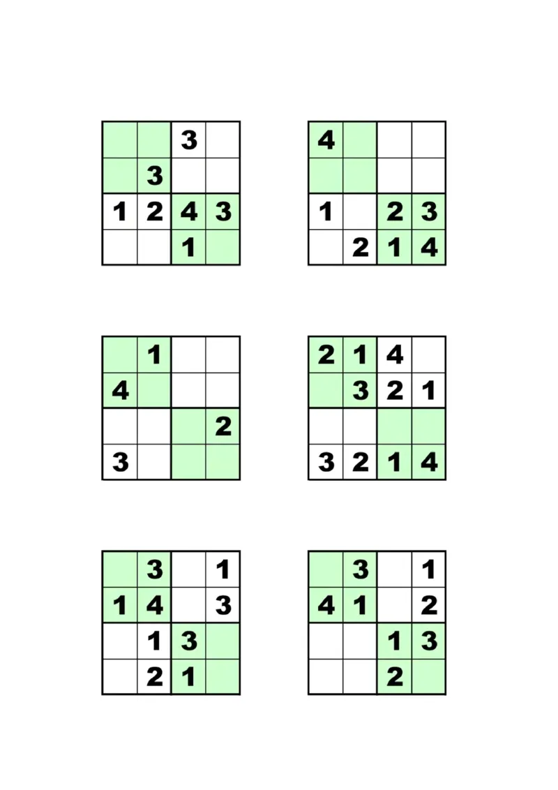 《幼小衔接一年级数独初级专项练习_小学1-6年级全科全套_1-6年级全科上册_一年级_数学_A一年级数学（通用版）_通用版数学一上专项练习》第2页预览