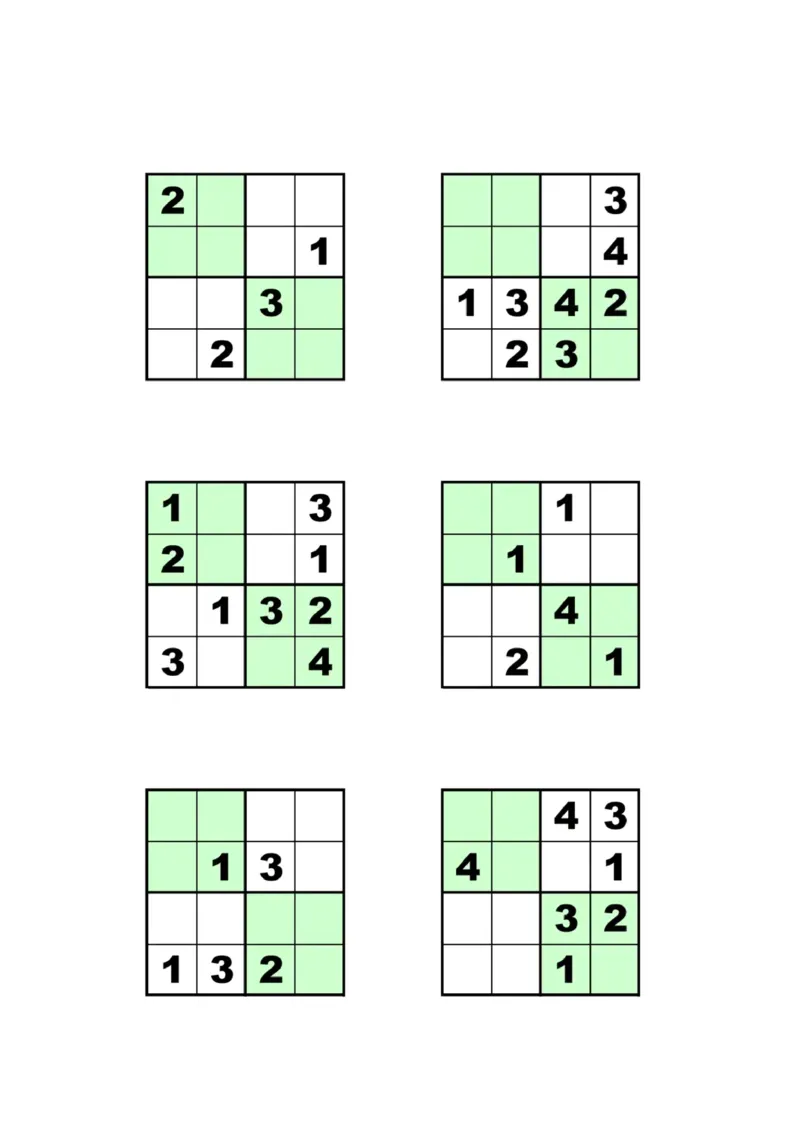 《幼小衔接一年级数独初级专项练习_小学1-6年级全科全套_1-6年级全科上册_一年级_数学_A一年级数学（通用版）_通用版数学一上专项练习》第3页预览
