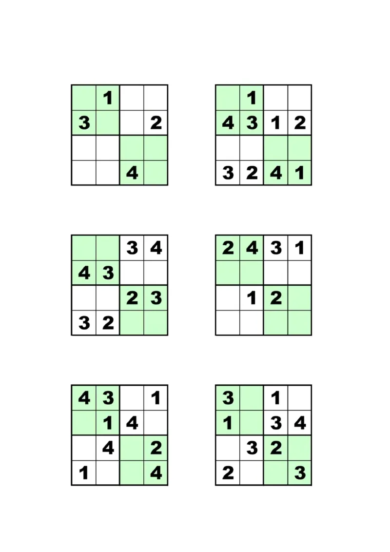 《幼小衔接一年级数独初级专项练习_小学1-6年级全科全套_1-6年级全科上册_一年级_数学_A一年级数学（通用版）_通用版数学一上专项练习》第4页预览
